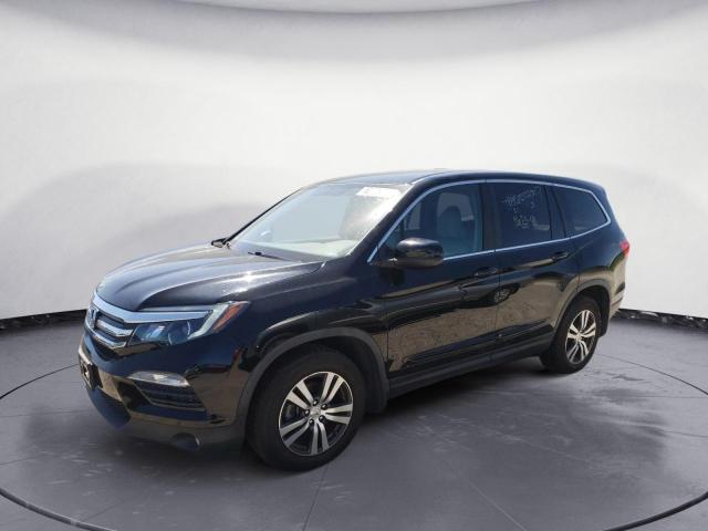 HONDA PILOT EX 2018 with VIN 5FNYF5H37JB002909 - Photo from auction
