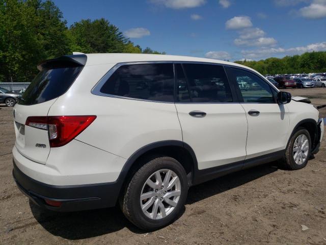 Photo 3 from auction – 2019 HONDA PILOT LX with VIN 5FNYF6H10KB058986