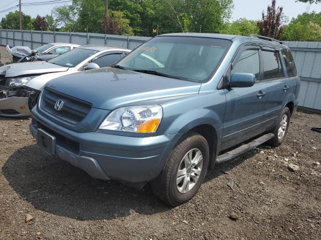 HONDA PILOT EX 2005 with VIN 5FNYF18405B043762 - Photo from auction