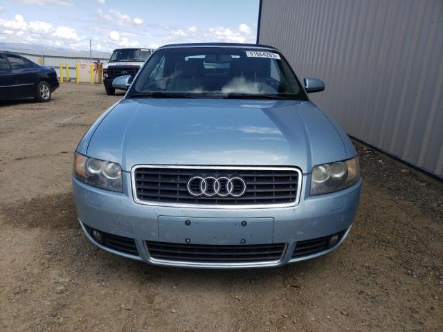 Photo 5 from auction – 2005 AUDI A4 1.8 CAB with VIN WAUAC48H05K024255