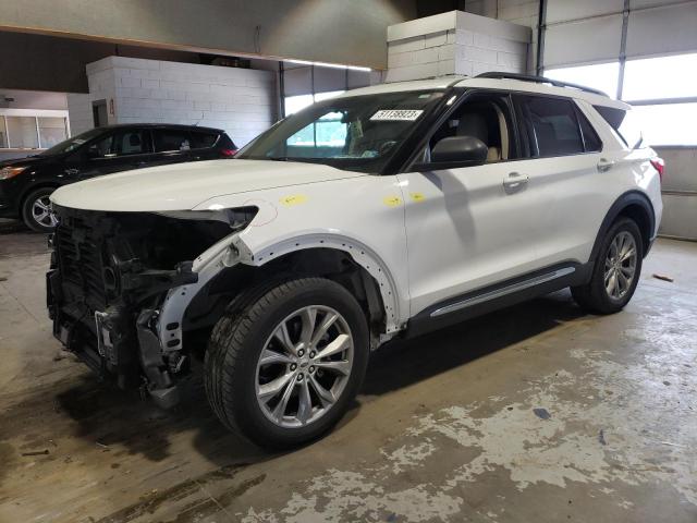 FORD EXPLORER X 2020 with VIN 1FMSK8DH6LGC87112 - Photo from auction