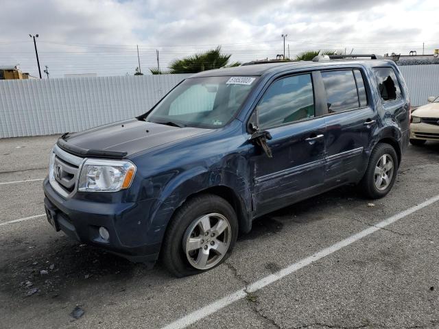 HONDA PILOT EX 2011 with VIN 5FNYF4H44BB022846 - Photo from auction