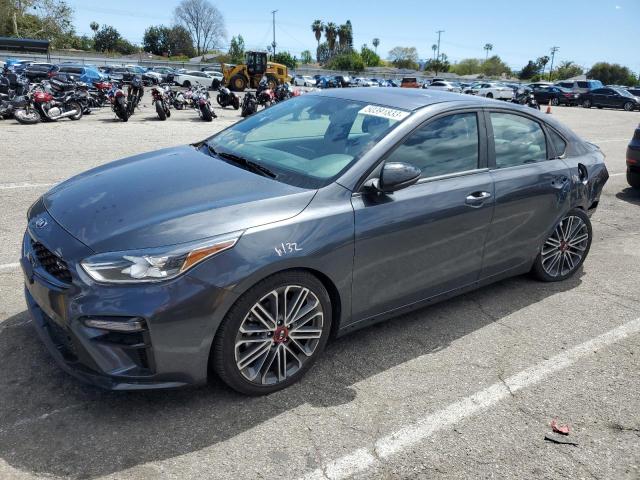KIA FORTE GT 2021 with VIN 3KPF44AC2ME411508 - Photo from auction