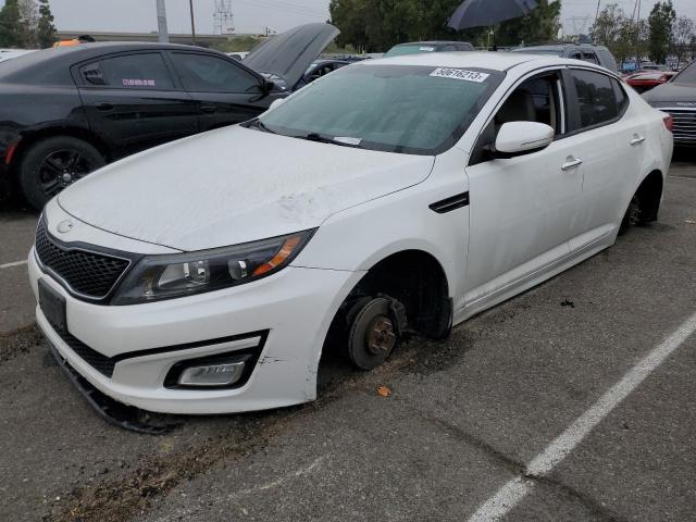 KIA OPTIMA LX 2014 with VIN 5XXGM4A70EG278666 - Photo from auction