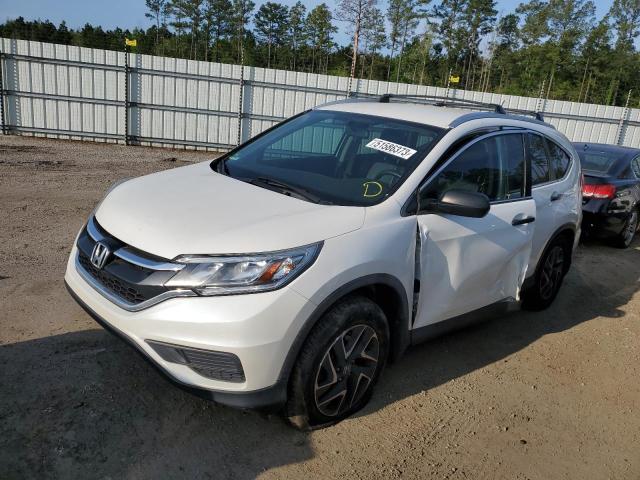Photo 1 from auction – 2016 HONDA CR-V SE with VIN 5J6RM3H43GL029046