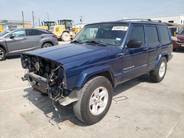 JEEP CHEROKEE C 2001 with VIN 1J4FT58S21L550217 - Photo from auction