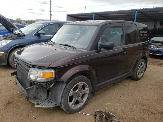 HONDA ELEMENT SC 2008 with VIN 5J6YH18908L005028 - Photo from auction