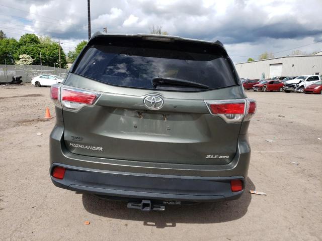 Photo 6 from auction – 2016 TOYOTA HIGHLANDER with VIN 5TDJKRFH1GS271415