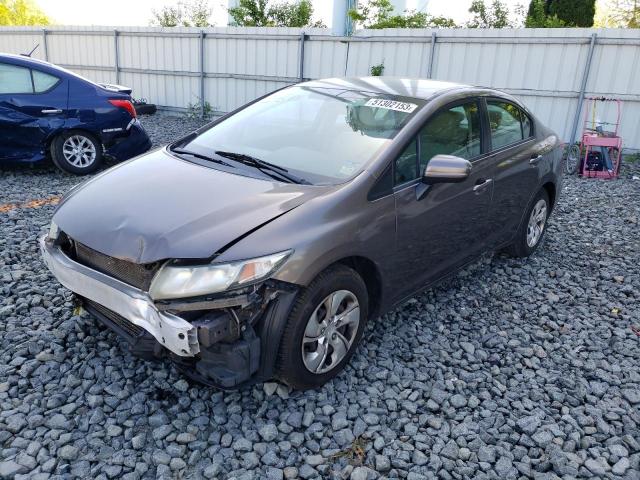 HONDA CIVIC LX 2014 with VIN 2HGFB2F51EH517119 - Photo from auction