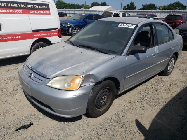 HONDA CIVIC LX 2003 with VIN 2HGES16593H590063 - Photo from auction