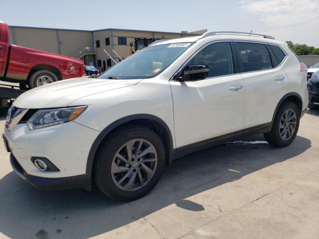 NISSAN ROGUE S 2016 with VIN 5N1AT2MV7GC787983 - Photo from auction