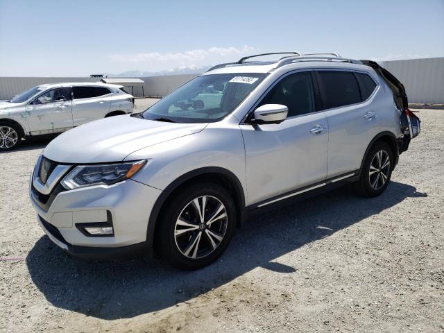 NISSAN ROGUE S 2017 with VIN 5N1AT2MT0HC863799 - Photo from auction