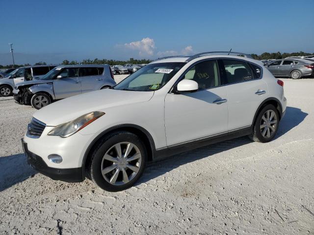 INFINITI EX35 BASE 2012 with VIN JN1AJ0HR8CM453528 - Photo from auction