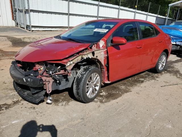 TOYOTA COROLLA L 2015 with VIN 5YFBURHE2FP281329 - Photo from auction