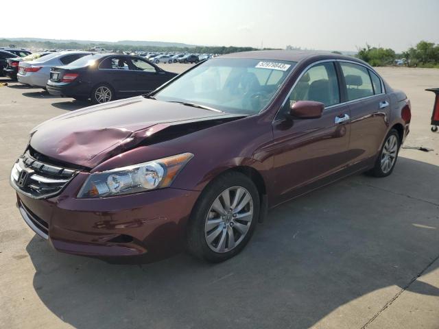 HONDA ACCORD EXL 2012 with VIN 1HGCP3F82CA037378 - Photo from auction