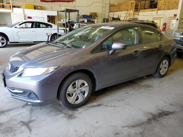HONDA CIVIC LX 2014 with VIN 2HGFB2F57EH504410 - Photo from auction