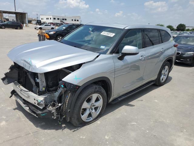 TOYOTA HIGHLANDER 2020 with VIN 5TDCZRAH3LS506984 - Photo from auction