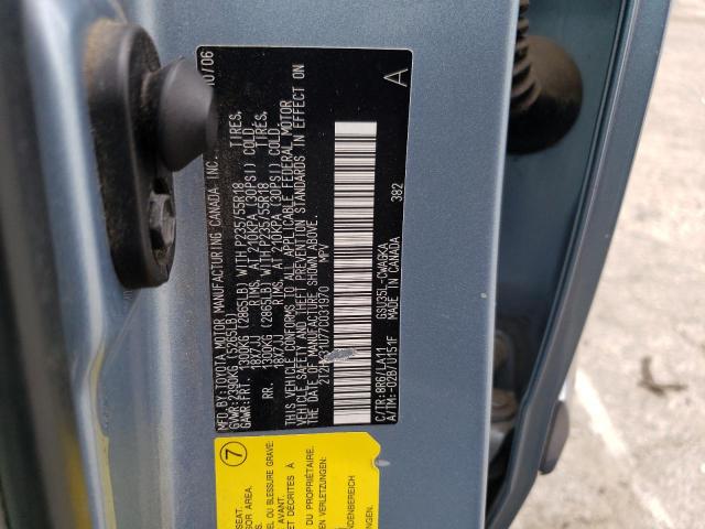 Photo 14 from auction – 2007 LEXUS RX 350 with VIN 2T2HK31U77C031970