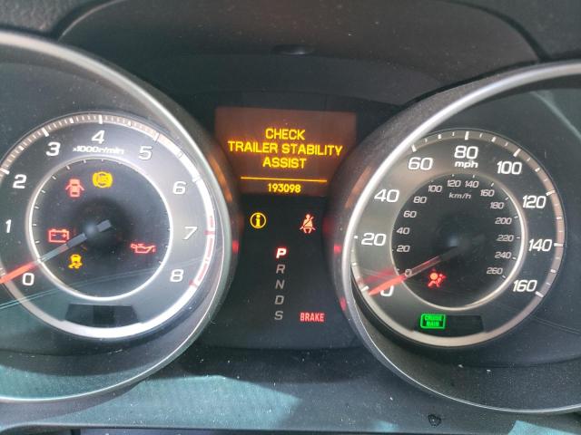 Photo 9 from auction – 2011 ACURA MDX TECHNO with VIN 2HNYD2H6XBH543098
