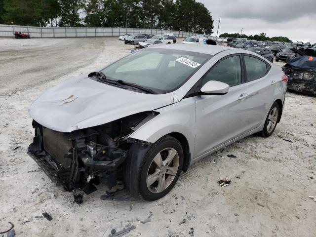 HYUNDAI ELANTRA GL 2012 with VIN 5NPDH4AEXCH121931 - Photo from auction