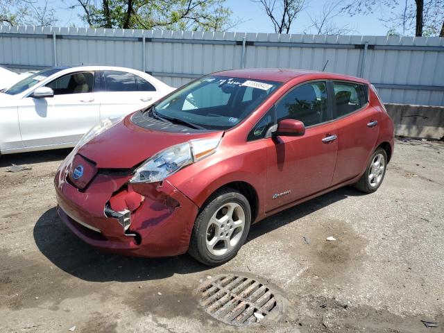 NISSAN LEAF S 2015 with VIN 1N4AZ0CP3FC303189 - Photo from auction