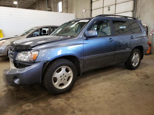 TOYOTA HIGHLANDER 2006 with VIN JTEEP21A060183036 - Photo from auction