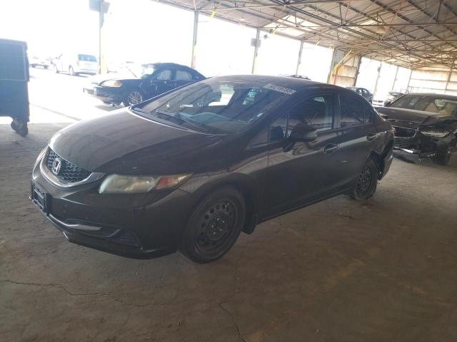 HONDA CIVIC LX 2013 with VIN 2HGFB2F54DH593514 - Photo from auction