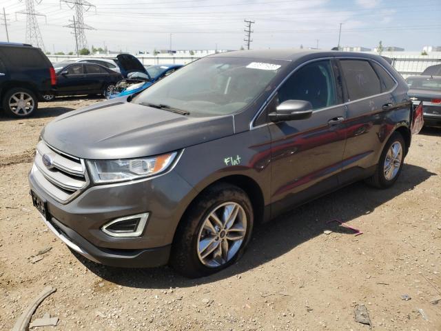 FORD EDGE SEL 2015 with VIN 2FMTK3J95FBB91259 - Photo from auction