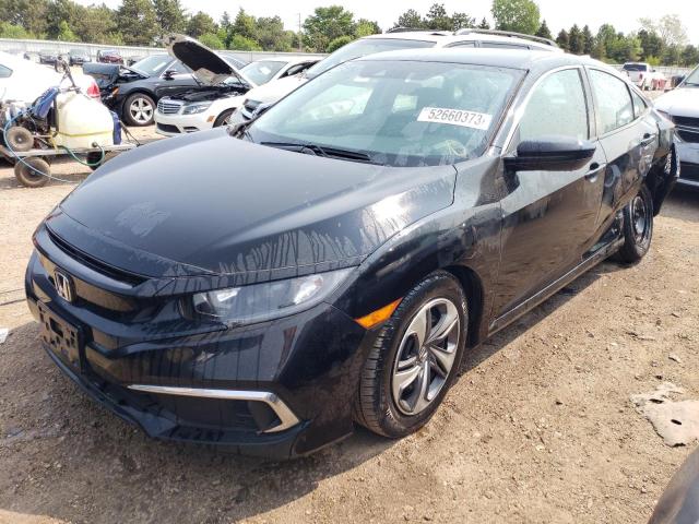 HONDA CIVIC LX 2020 with VIN 2HGFC2F69LH562425 - Photo from auction