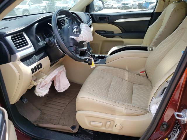 Photo 7 from auction – 2016 TOYOTA HIGHLANDER with VIN 5TDBKRFH2GS310694