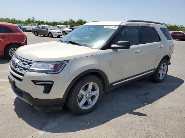 FORD EXPLORER X 2018 with VIN 1FM5K7D87JGA56627 - Photo from auction