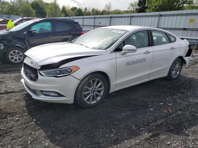 FORD FUSION SE 2017 with VIN 3FA6P0HD2HR377184 - Photo from auction