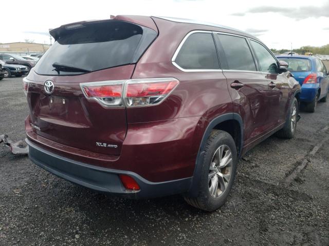Photo 3 from auction – 2015 TOYOTA HIGHLANDER with VIN 5TDJKRFH6FS210334