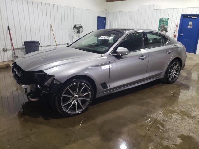 GENESIS G70 BASE 2022 with VIN KMTG34TA7NU087883 - Photo from auction