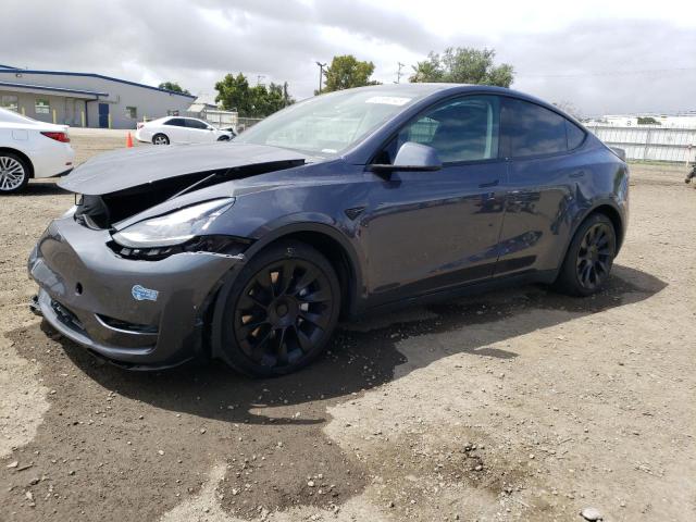 TESLA MODEL Y 2021 with VIN 5YJYGAEE6MF143518 - Photo from auction