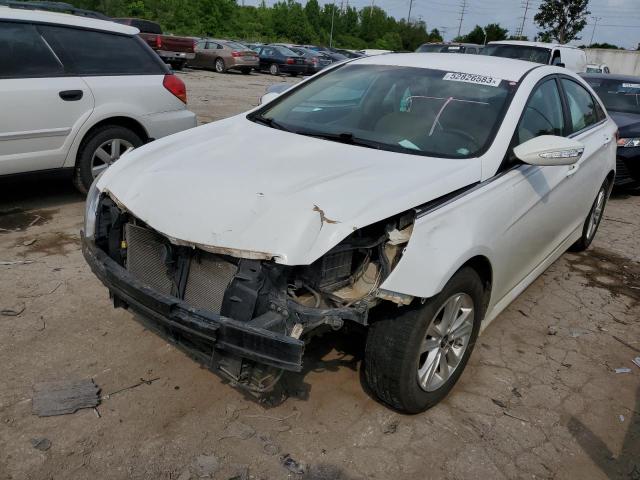 Photo 1 from auction – 2014 HYUNDAI SONATA GLS with VIN 5NPEB4AC6EH902825
