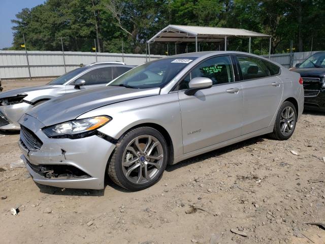 FORD FUSION SE 2017 with VIN 3FA6P0LU7HR265245 - Photo from auction