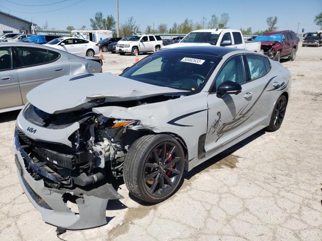 KIA STINGER GT 2022 with VIN KNAE55LC6N6108697 - Photo from auction
