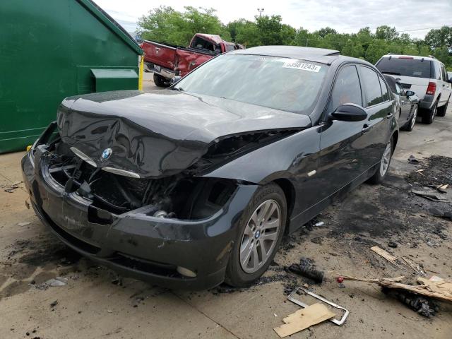 BMW 325 I 2006 with VIN WBAVB13506KR59129 - Photo from auction