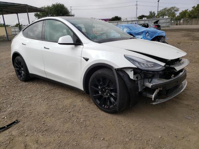 Photo 4 from auction – 2021 TESLA MODEL Y with VIN 5YJYGDEE0MF141426