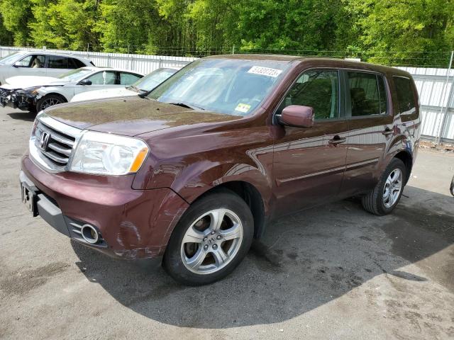 HONDA PILOT EXL 2012 with VIN 5FNYF4H54CB078098 - Photo from auction