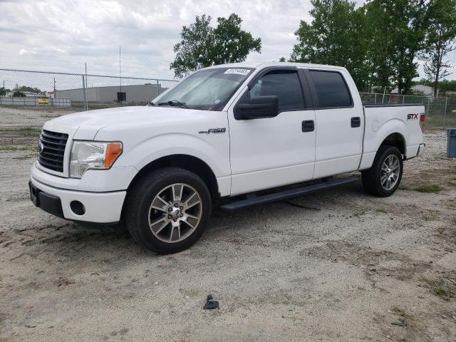 FORD F150 SUPER 2014 with VIN 1FTFW1CFXEKG54515 - Photo from auction
