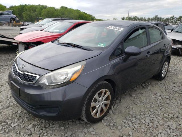 KIA RIO EX 2012 with VIN KNADN4A33C6049159 - Photo from auction