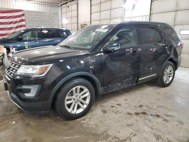 FORD EXPLORER X 2017 with VIN 1FM5K7D87HGD35733 - Photo from auction