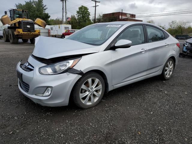 HYUNDAI ACCENT GLS 2012 with VIN KMHCU4AEXCU235002 - Photo from auction