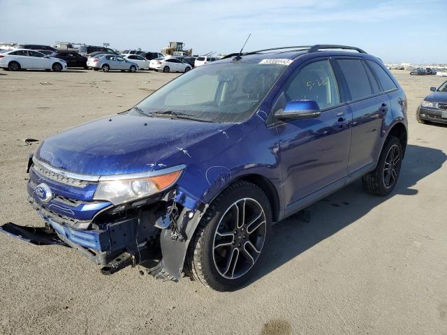 FORD EDGE SEL 2013 with VIN 2FMDK4JC4DBA87056 - Photo from auction