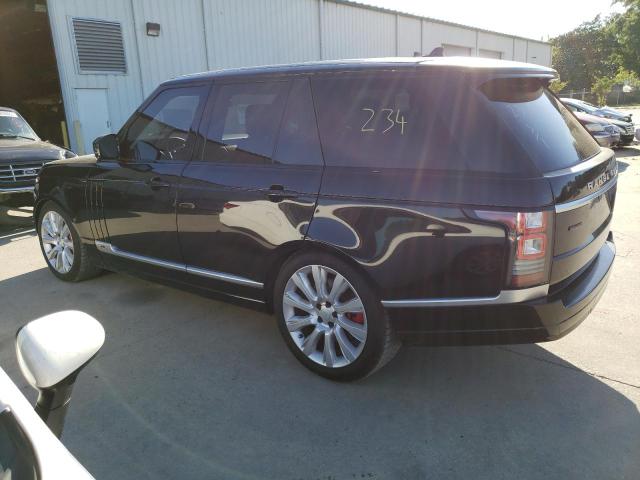 Photo 2 from auction – 2016 LAND ROVER RANGE ROVE with VIN SALGS2EF8GA278630