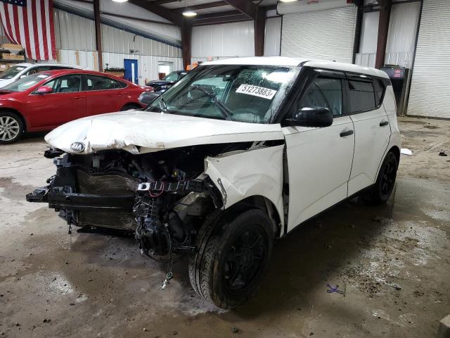 KIA SOUL LX 2020 with VIN KNDJ22AUXL7703614 - Photo from auction