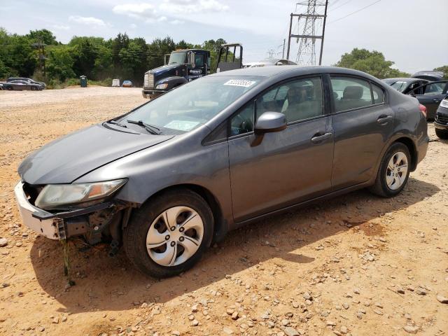 HONDA CIVIC LX 2013 with VIN 2HGFB2F58DH560435 - Photo from auction