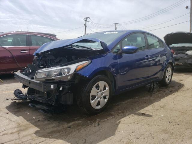KIA FORTE LX 2017 with VIN 3KPFK4A72HE148709 - Photo from auction